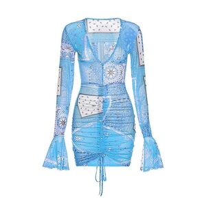 Bandana print dress